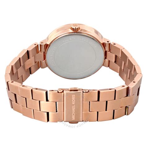 michael kors garner rose gold watch